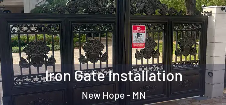 Iron Gate Installation New Hope - MN